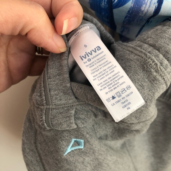 SIZE 6 - RARE Ivivva by Lululemon Camp Hardly Wait jumpsuit / romper - Picture 12 of 12